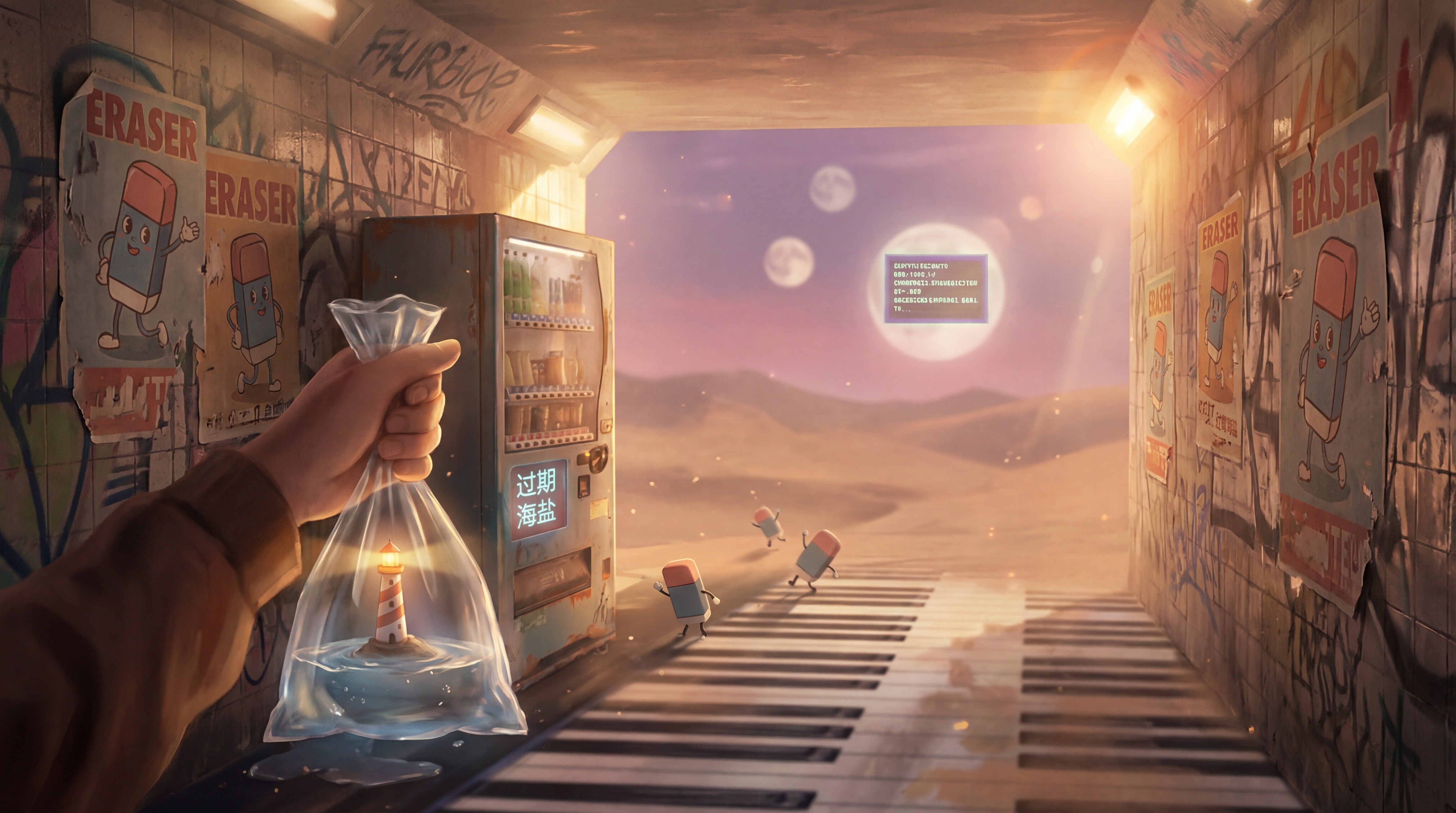 周三的午后，还是过期的海盐